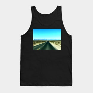 Road to the mountains Tank Top